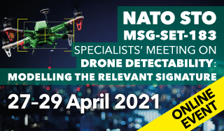 NATO STO Specialists' Meeting on Drone Detectability - ONLINE